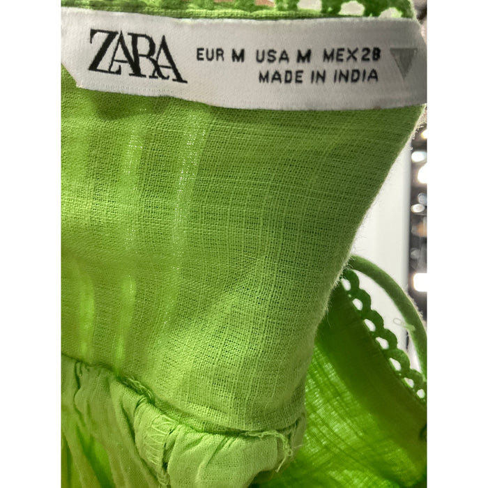 ZARA Green Maxi Dress - Women's M