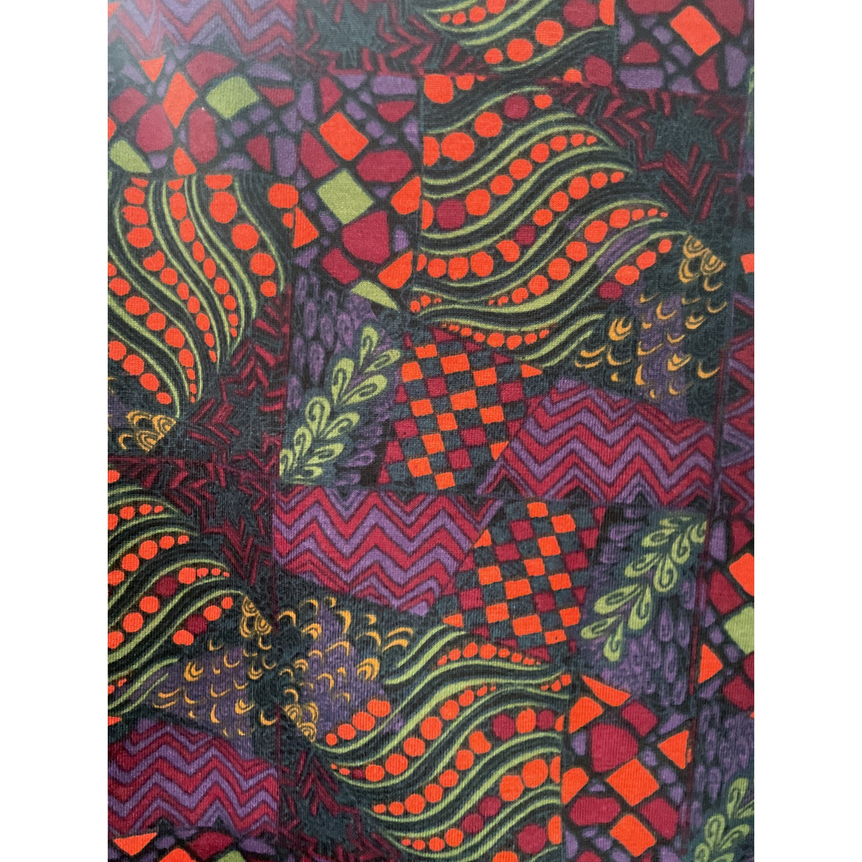 Lularoe Graphic Blouse - Multicolor, Size xxs