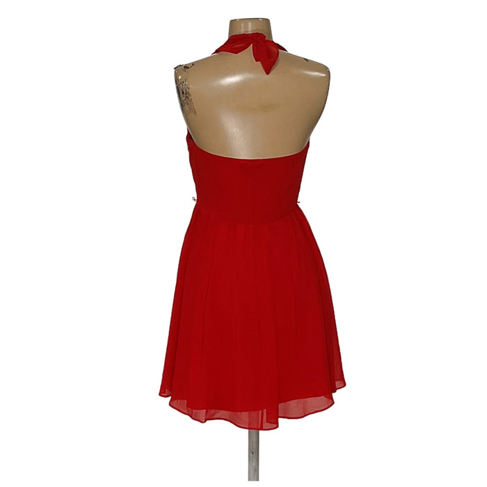 BEBE Red Sundress XS