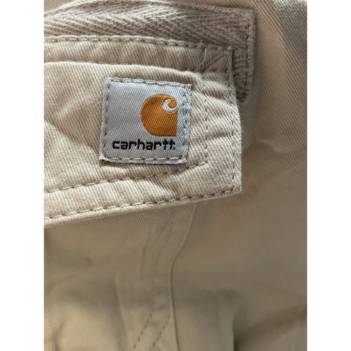 Carhartt Cream Bermuda Shorts - Men's Size 12