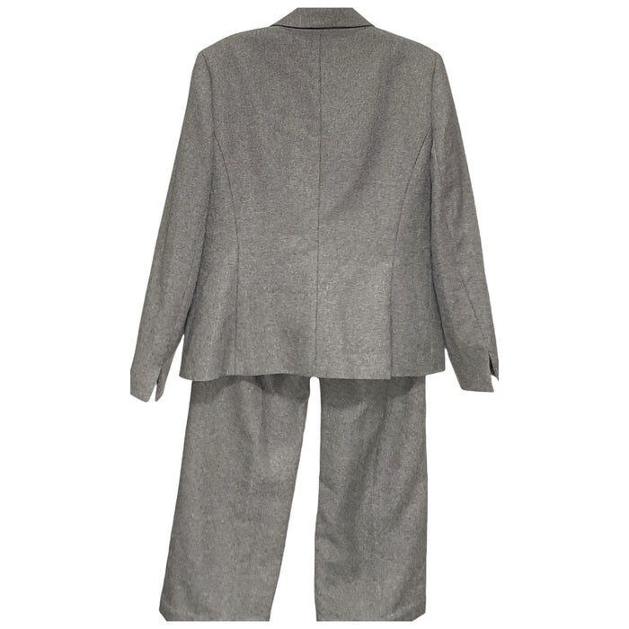 Le Suit Women's Gray Outfit Set Size 10