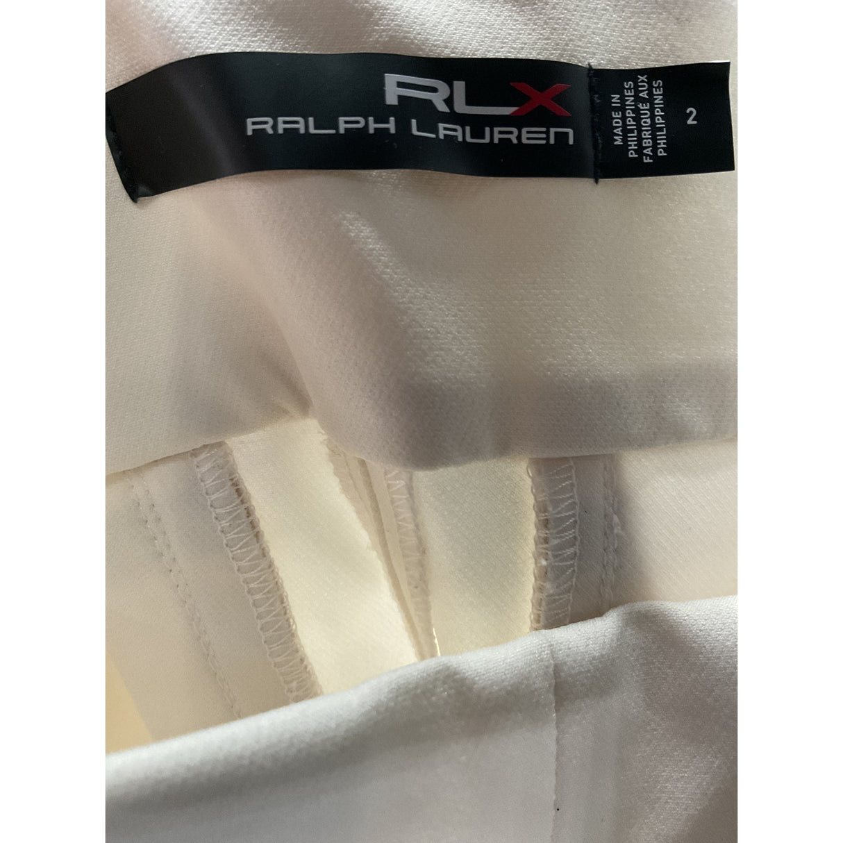 Lauren Ralph Lauren White Nylon Ankle Pants