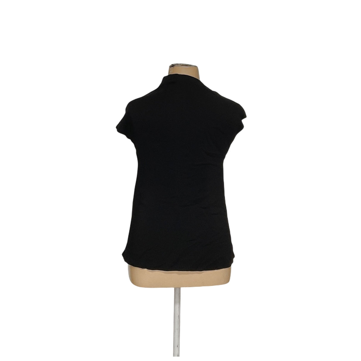 Zara Black Viscose Blouse - Women's L