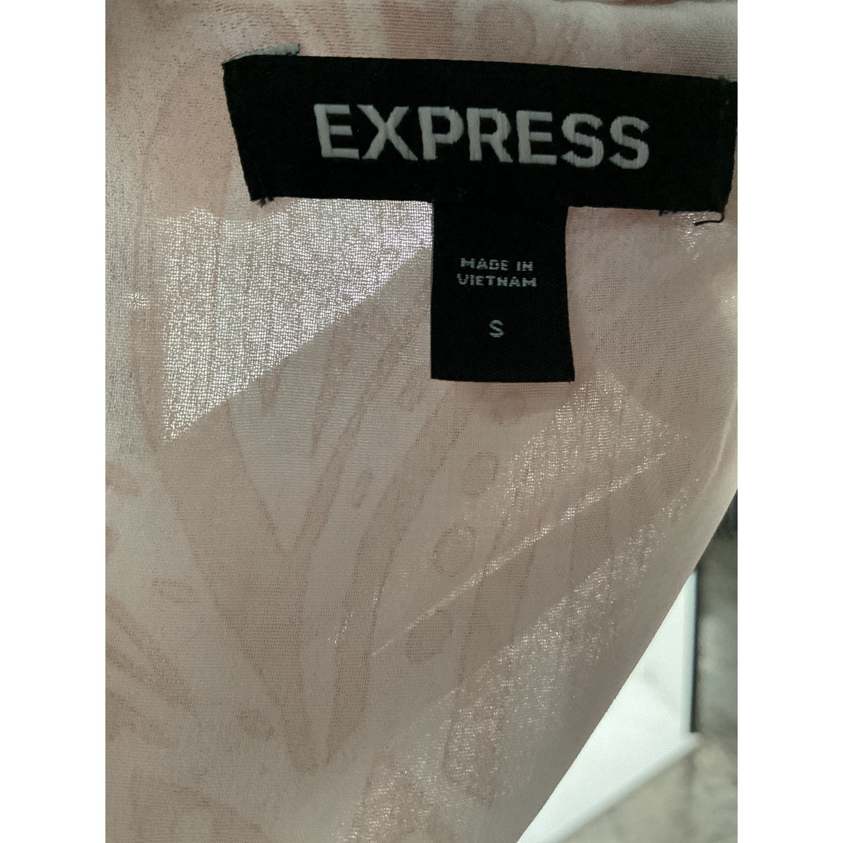 Express Pink 100% Cotton Blouse - Women's Size S