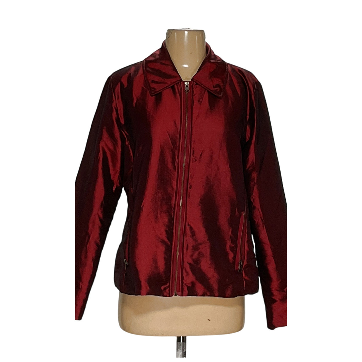 Chico's Red Basic Jacket - Size 1