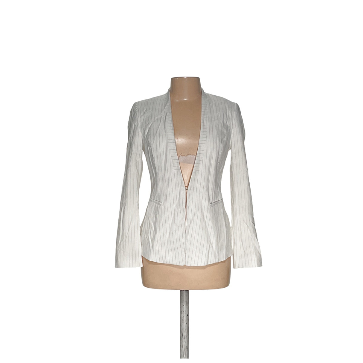 WHBM White Blazer Size 4