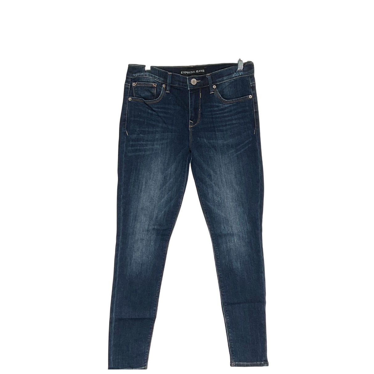 Express Blue Cotton Jegging - Women's Jeans