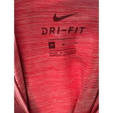 Nike Men's Pink Polyester T-Shirt, Size M