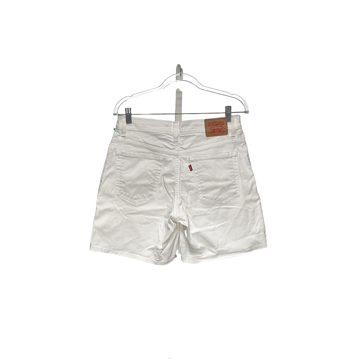 Levi's White Bermuda Shorts - Women's 8