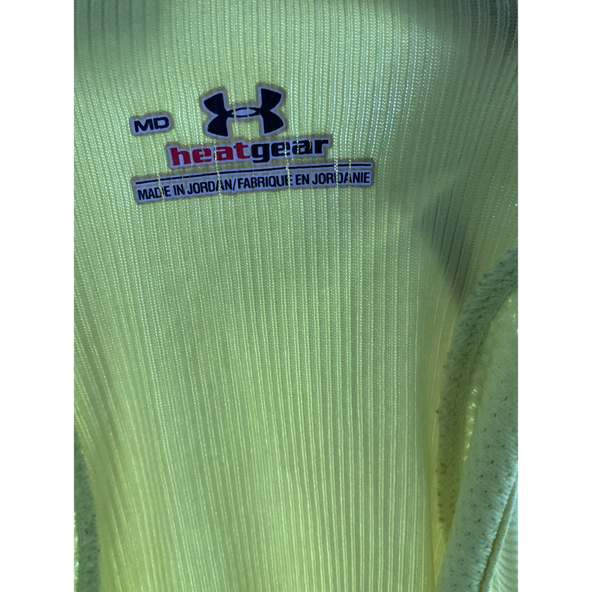 Under Armour Women's Yellow Tank MD