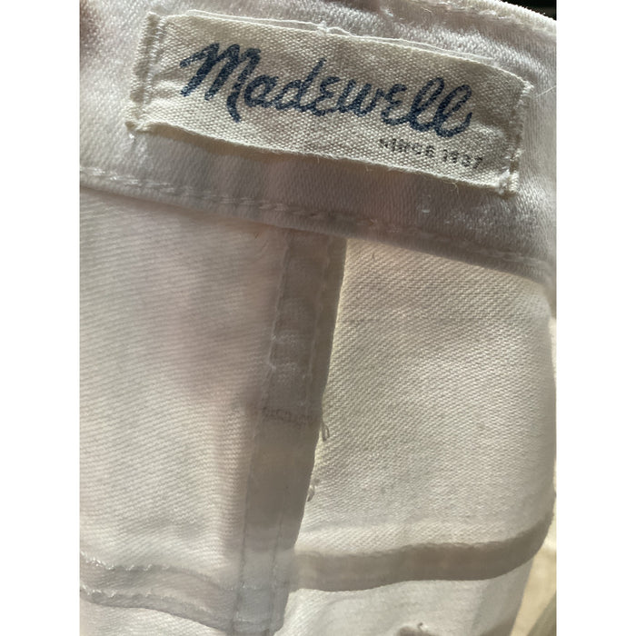 Madewell White Ankle Jeans - Size 30