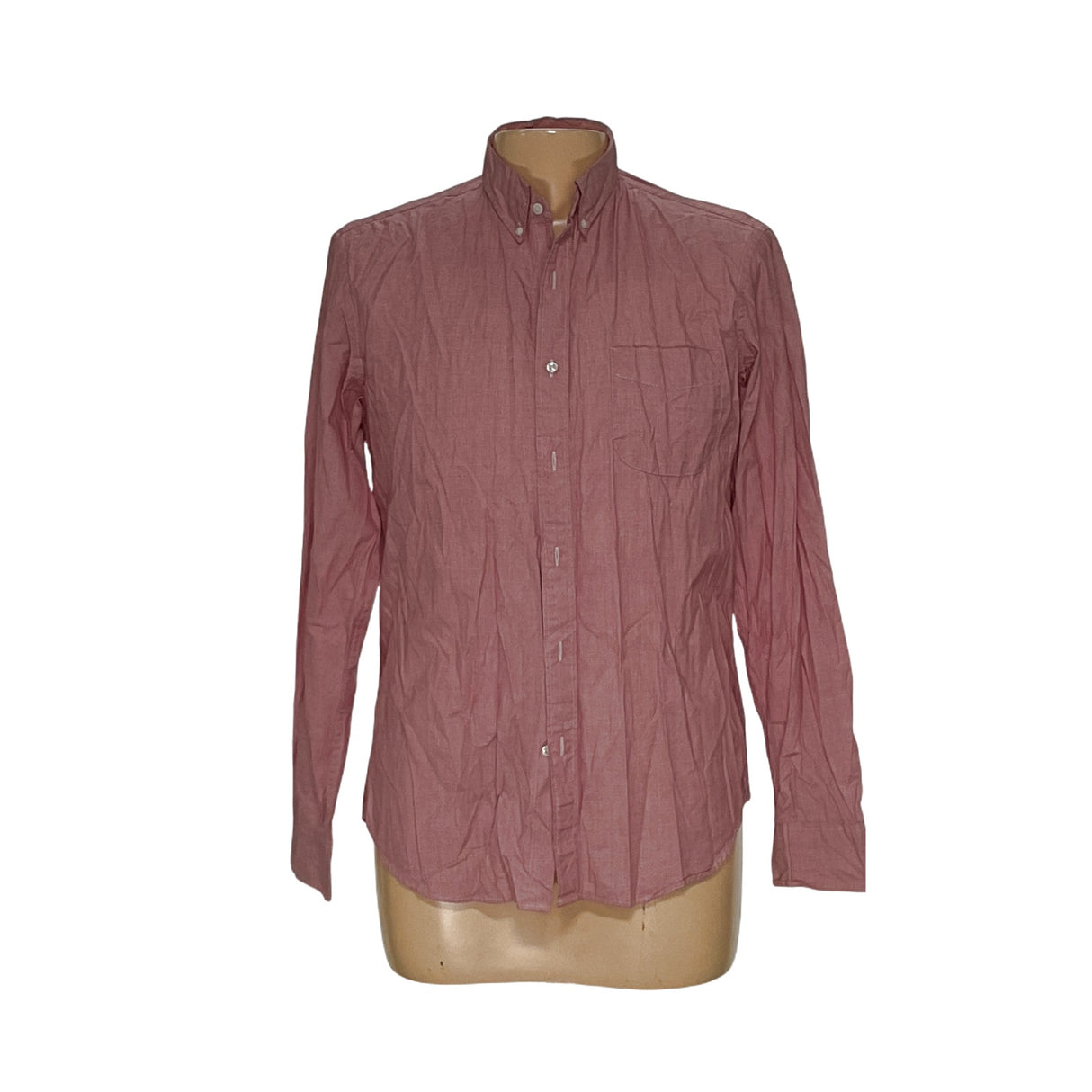 J. Crew Red Dress Shirt Men's L