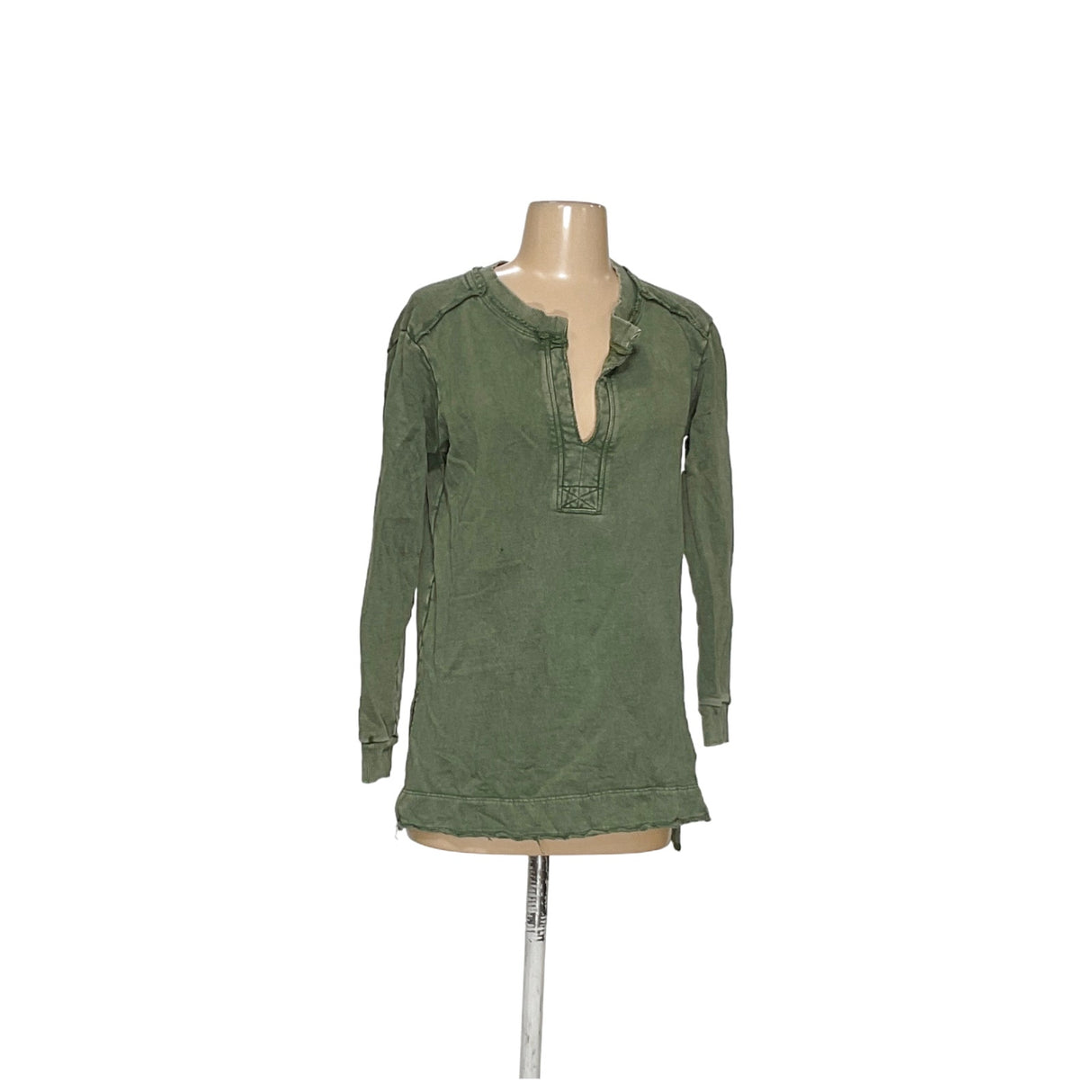 Pilcro Green 100% Cotton Blouse - Women's XS