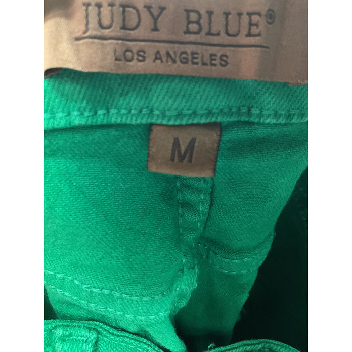 Judy Blue Green Sailor Shorts - Women's Size M