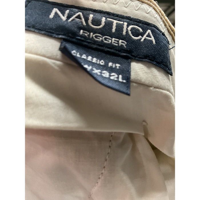 Nautica Men's Beige Ankle Pants - Size 38