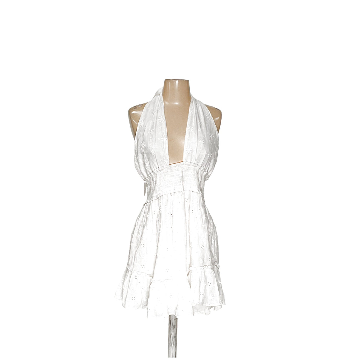 Aerie White Wrap Dress, Size S