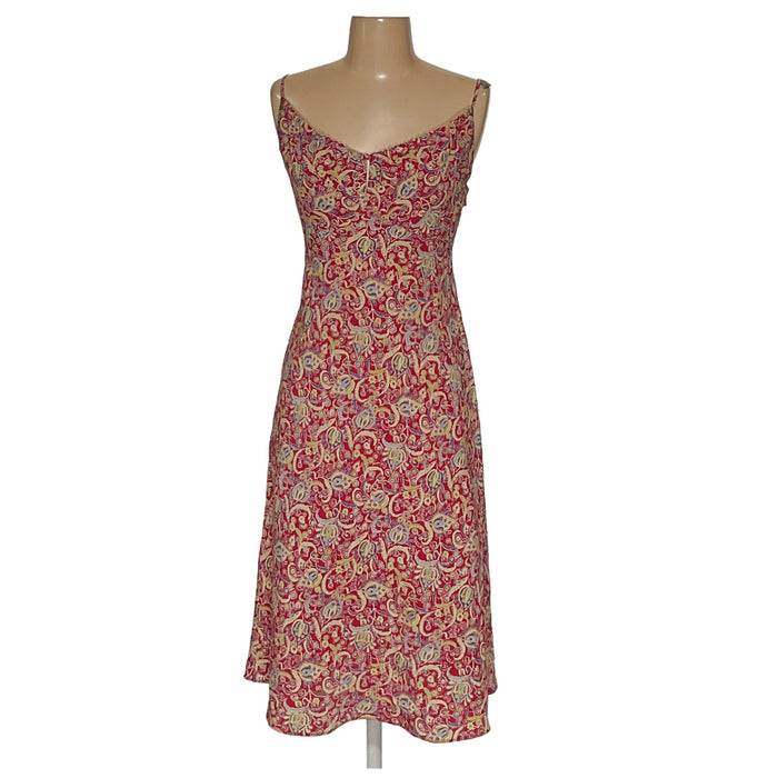 Express Multicolor A-Line Dress