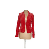 J. Crew Red Blazer Size 10