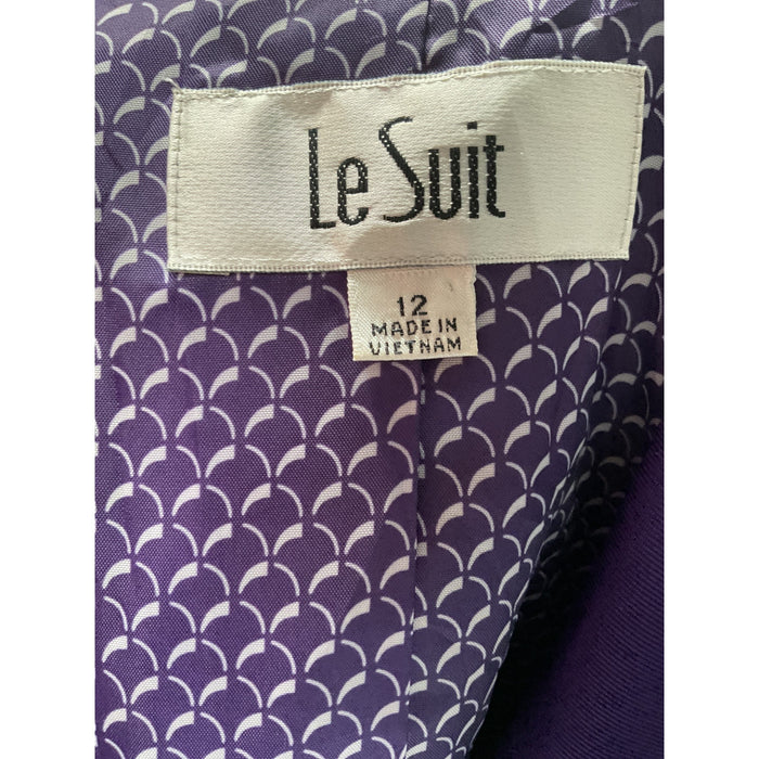 Le Suit Purple Women's Outfit/Set - Size 12