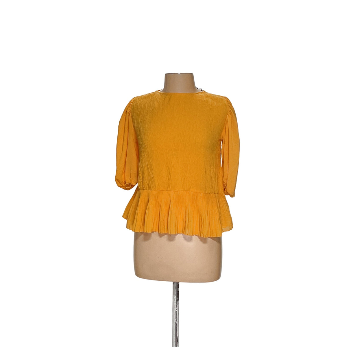 ZARA Yellow Women's XS Blouse