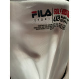 FILA White Men's Polo Shirt - 4XL