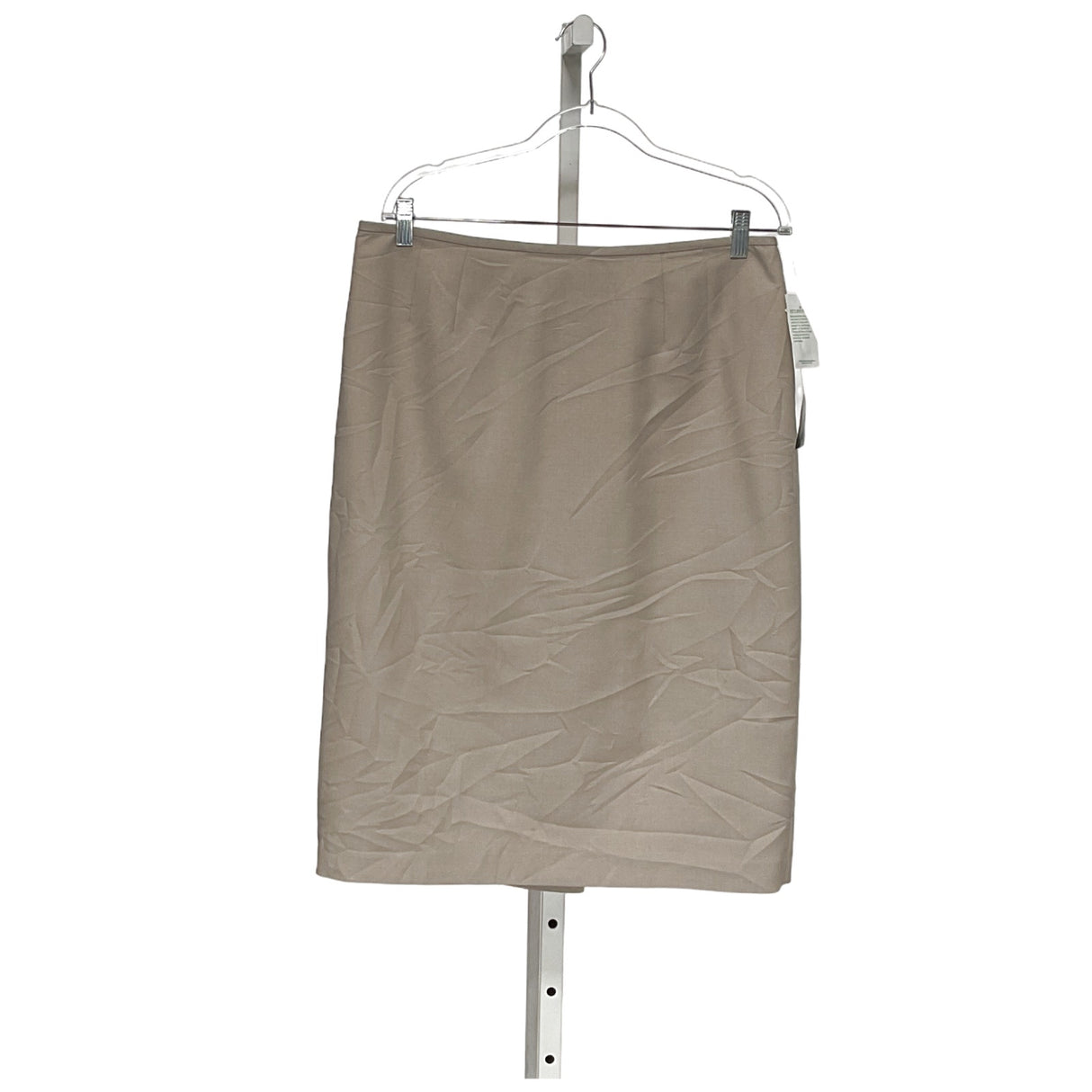 Kasper Beige A-Line Skirt Size 12