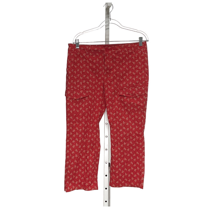 Ralph Lauren Red Capri Pants Size 10