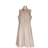 Armani Beige A-Line Midi Dress