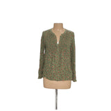 Lucky Brand Women's Green Viscose Blouse