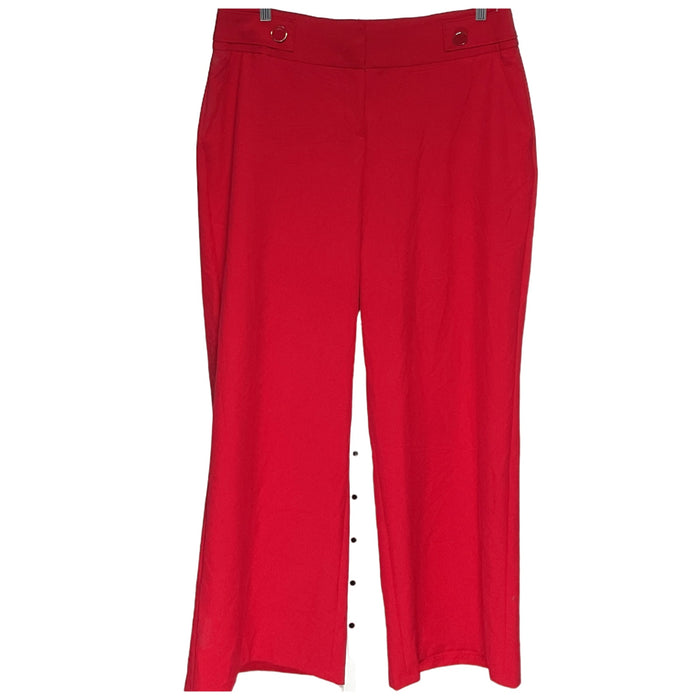 Lane Bryant Red Ankle Pants - Size 16