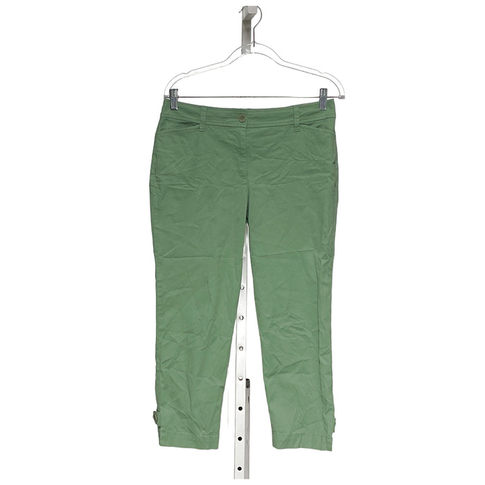 Talbots Green Capri Pants