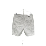 Nautica Gray Men's Canvas Bermuda Shorts