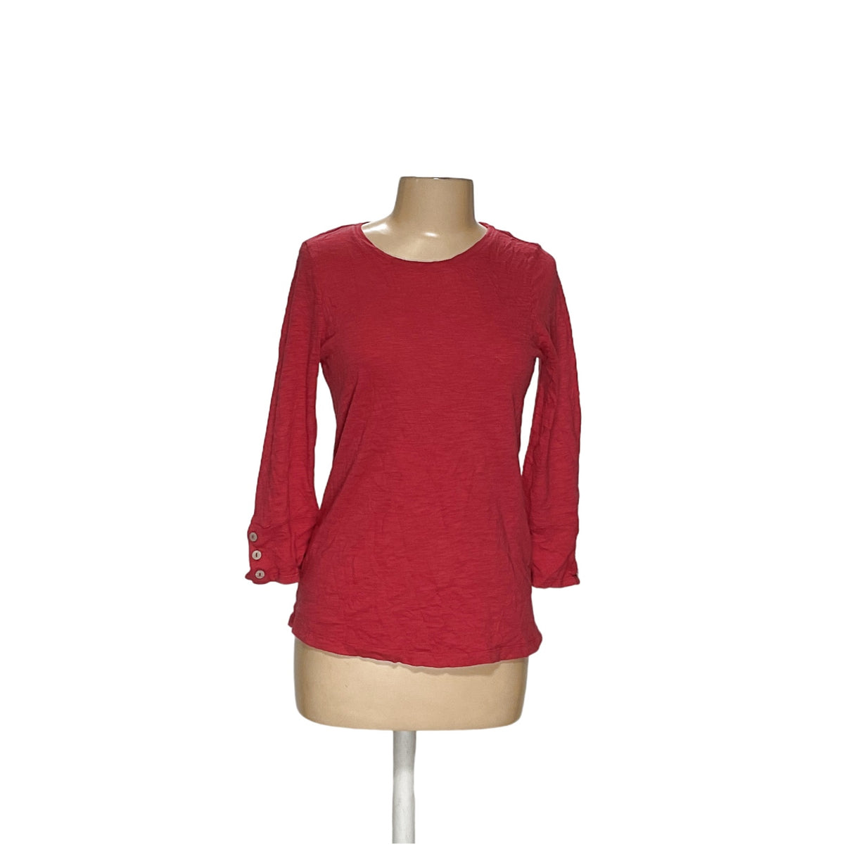 Chico's Red Cotton Activewear Top - Women's S