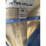 Peter Millar Cream Bermuda Shorts 36