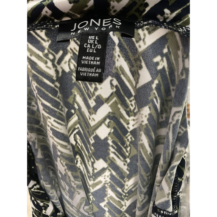 Jones New York Multicolor L Blouse