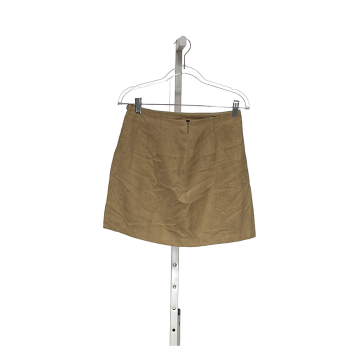 BCBGeneration Beige Mini Skirt