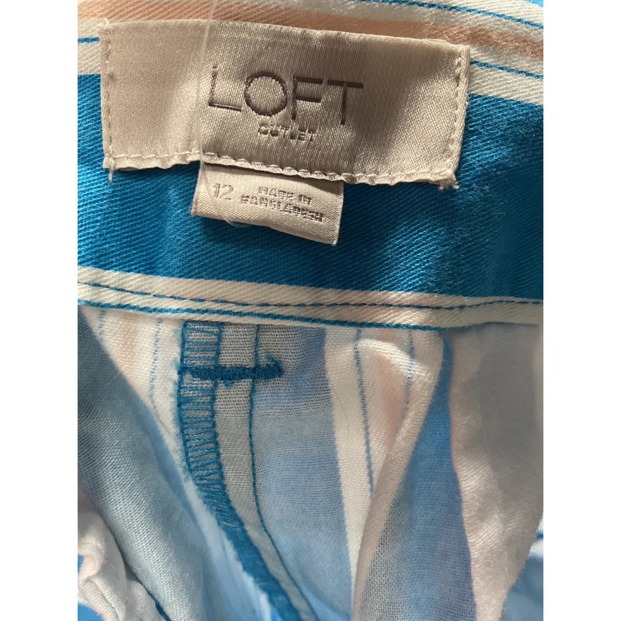 LOFT Sailor Shorts - Blue - Size 12