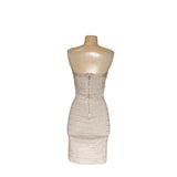 GUESS Beige Sheath Dress - Size M