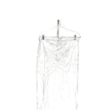 ZARA White A-Line Skirt
