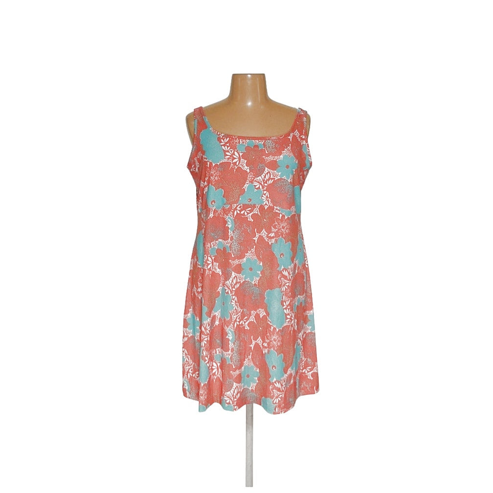 Columbia Floral Shift Dress, Pink, 1X