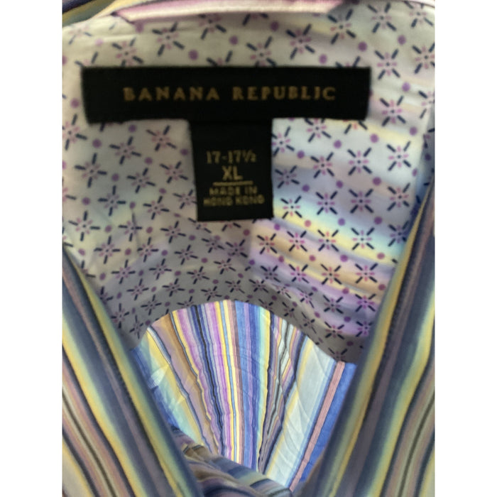 Banana Republic Men's Multicolor Dress Shirt