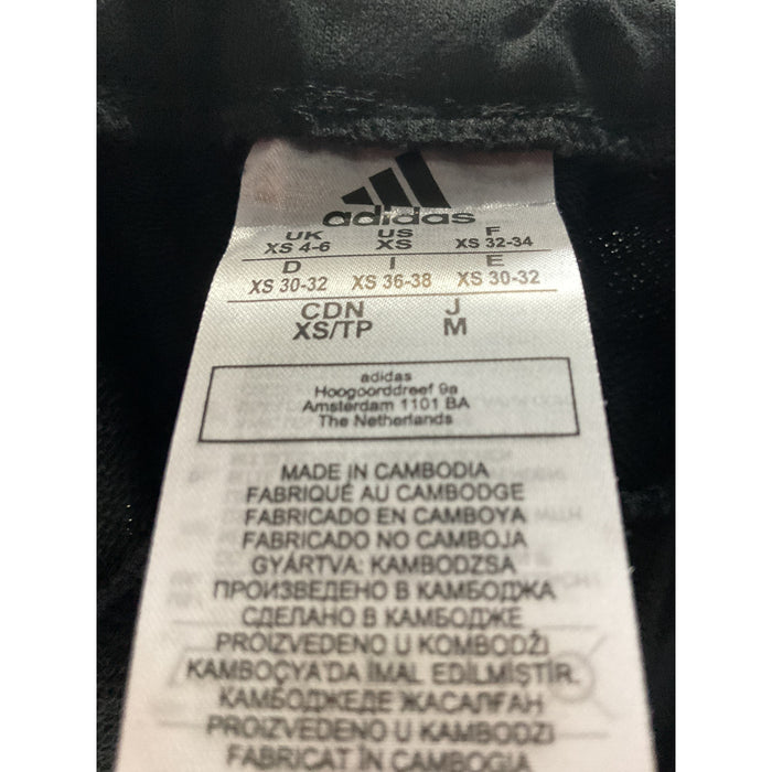 adidas Women's XS Black Polyester Sweatpants