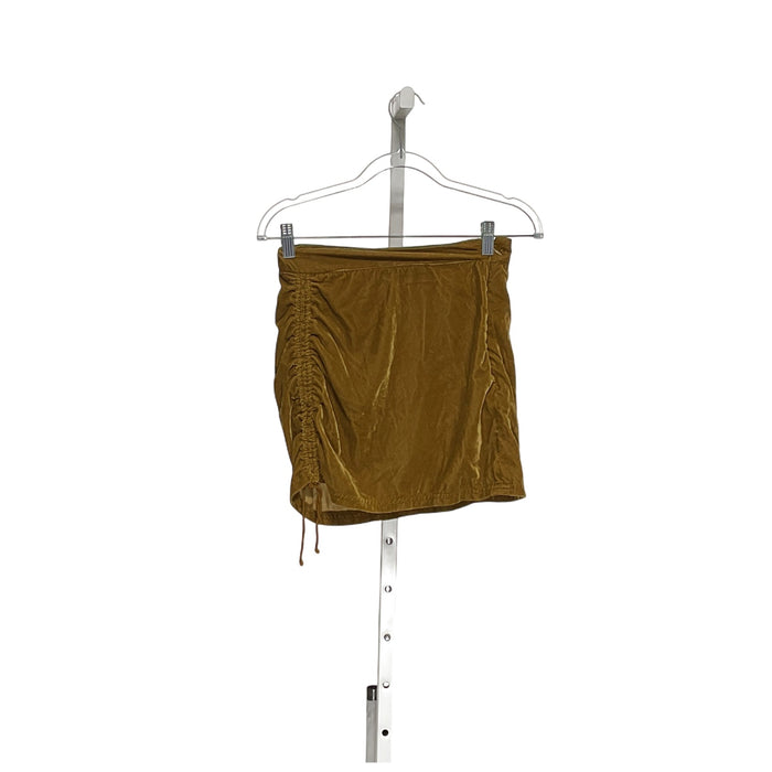 Free People Green Mini Skirt