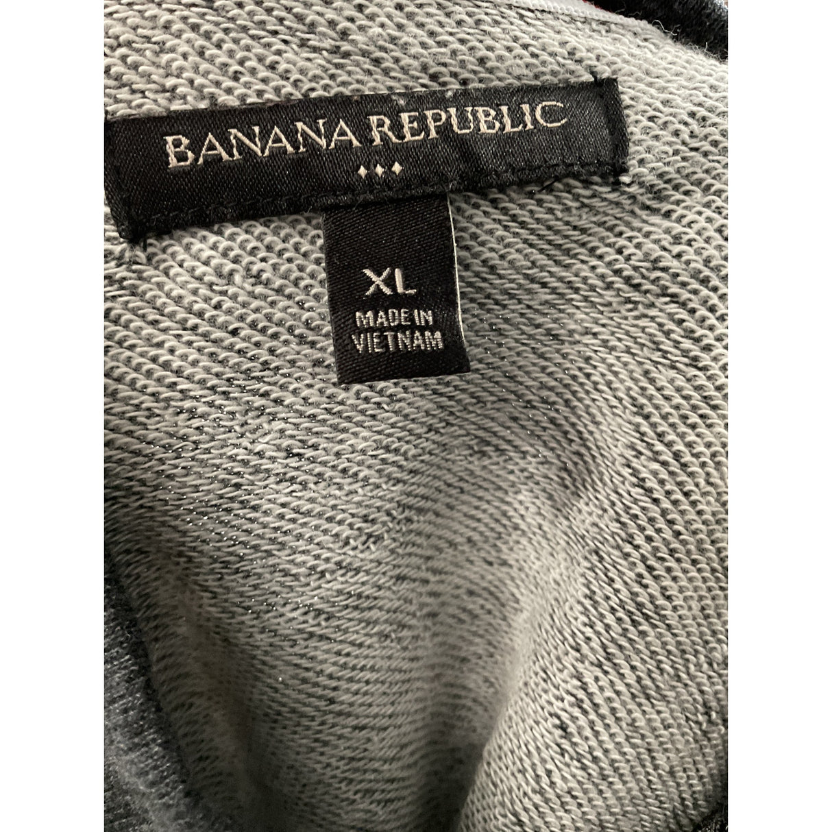 Banana Republic Gray Henley Sweater XL