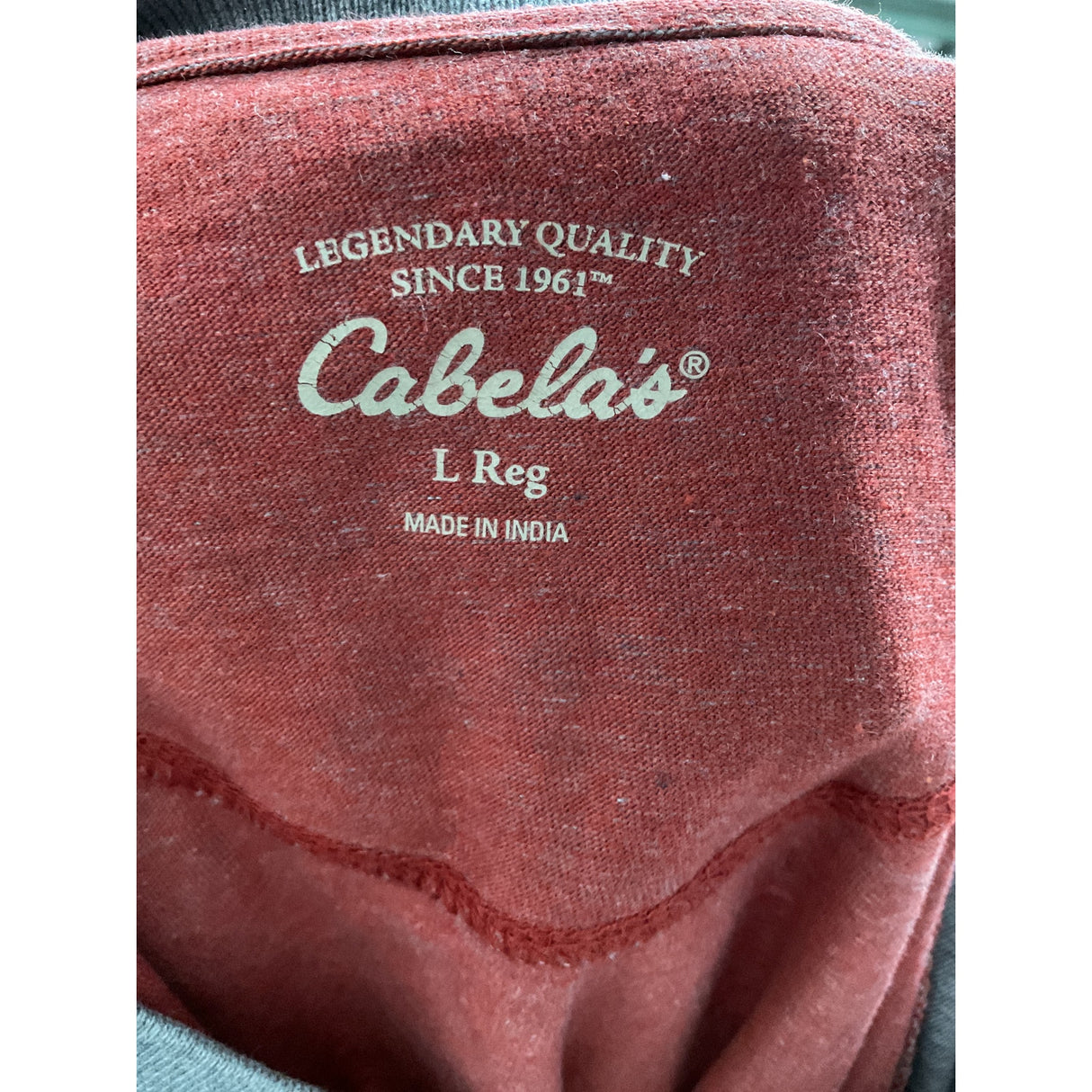 Cabela's Men's Multicolor Henley Sweater