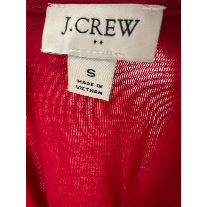 J. CREW Red Blouse