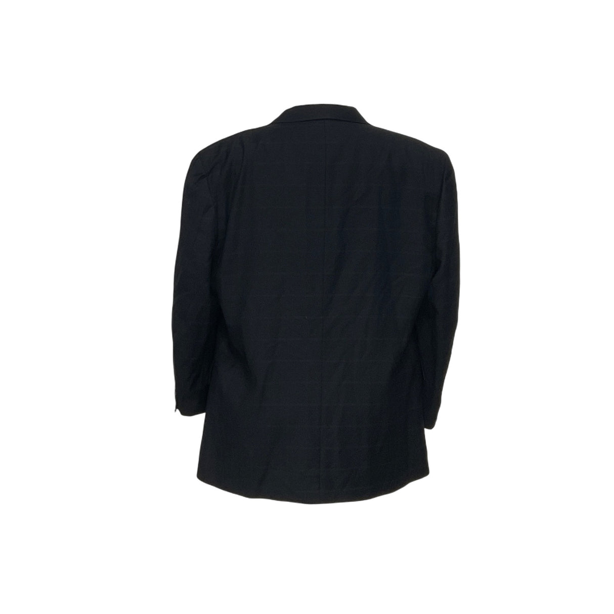 Oscar de la Renta Men's Wool Blazer - Blue, XXL