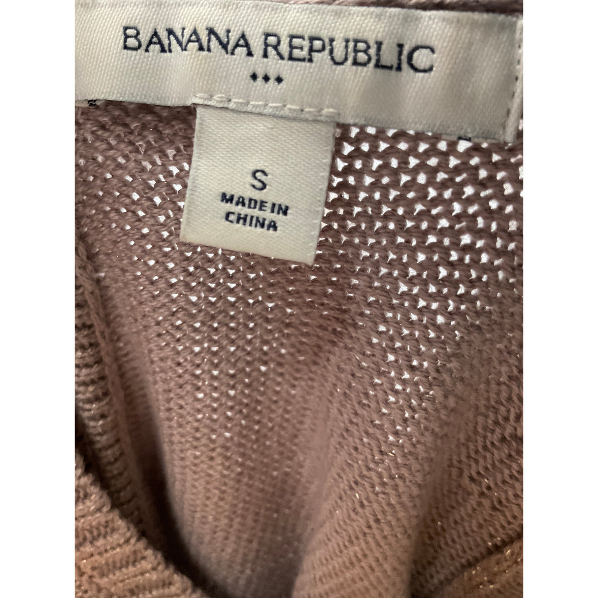 Banana Republic Brown Cotton Blouse