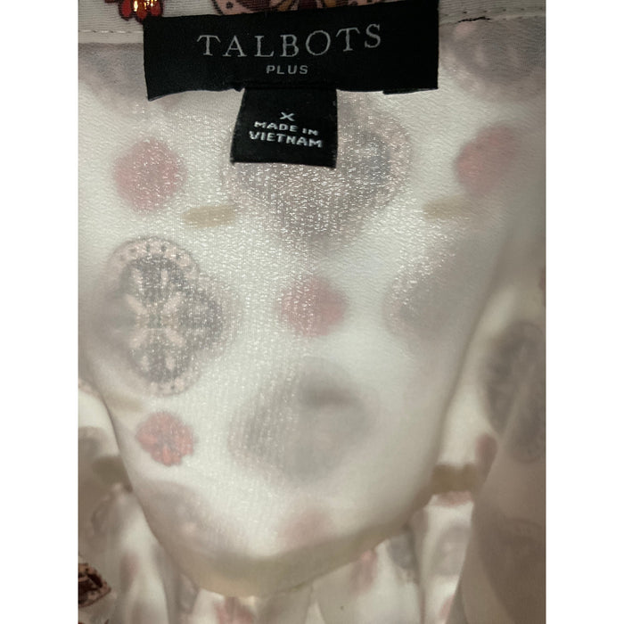 Talbots Multicolor XL Blouse