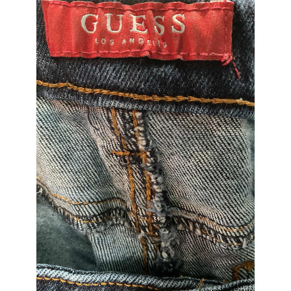 GUESS Blue Ankle Jeans